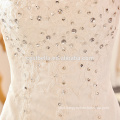 A-Line Silhouette and Sleeveless Design wedding dresses Heavy beading crystal bling bridal wedding dresses